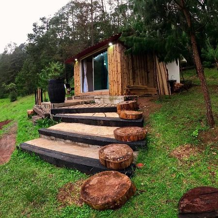 Cabana Romantica En El Bosque! Acaxochitlán Eksteriør bilde
