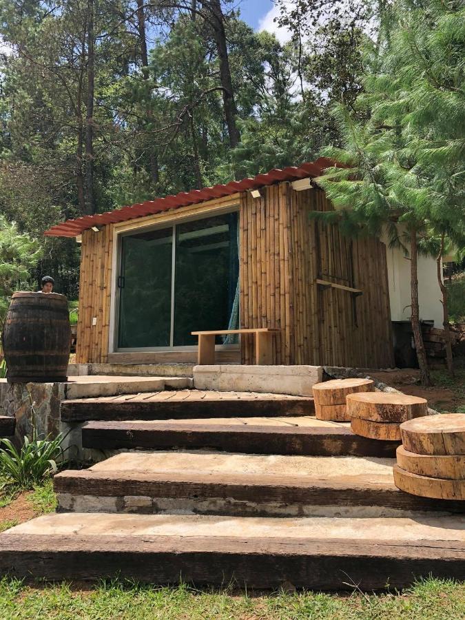 Cabana Romantica En El Bosque! Acaxochitlán Eksteriør bilde